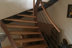 11 Escalier acier bois Bonneville